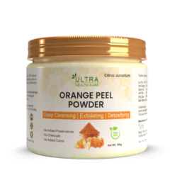 Pure Orange Peel Powder for Skin Whitening | Natural Face Pack