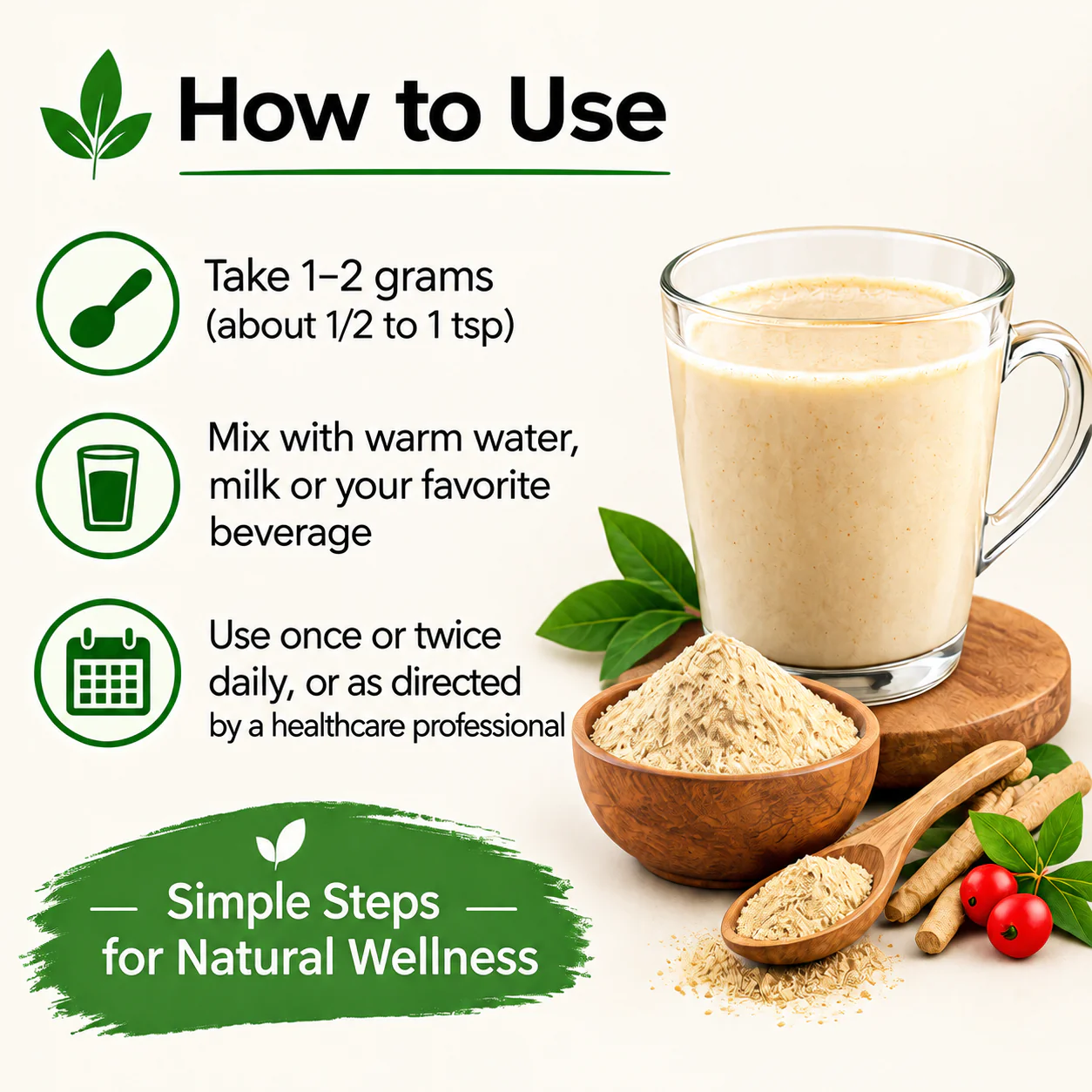 Pure Organic Ashwagandha Powder - Image 5