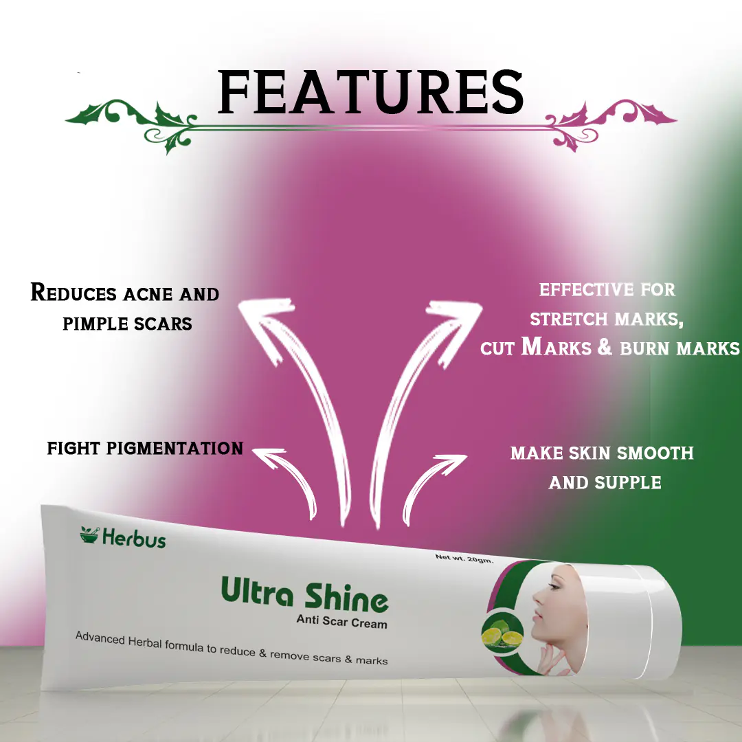 Ultra Skin Shine Anti Scar Cream | Live With No Scar No Pimples- Pack of 2 - Image 2