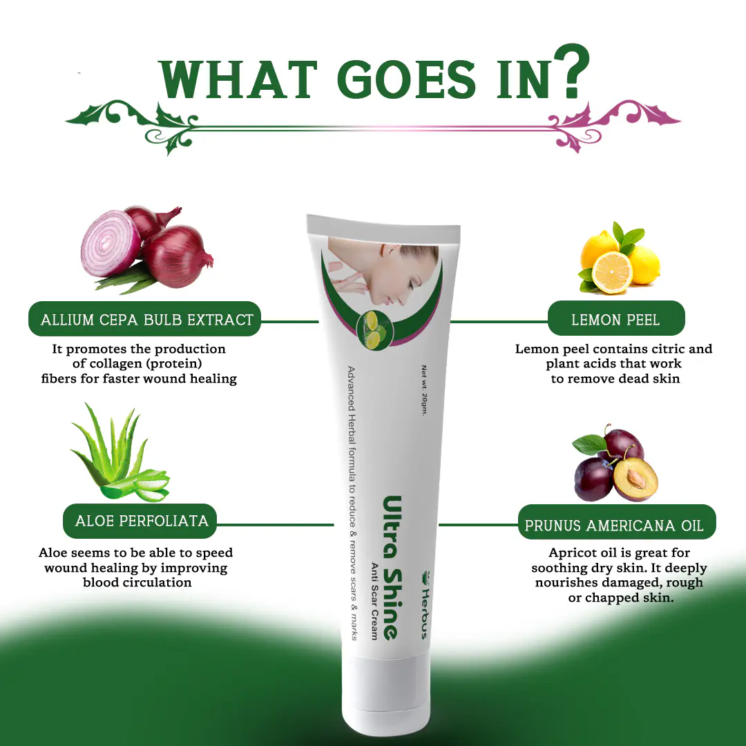 Ultra Skin Shine Anti Scar Cream | Live With No Scar No Pimples- Pack of 2 - Image 3