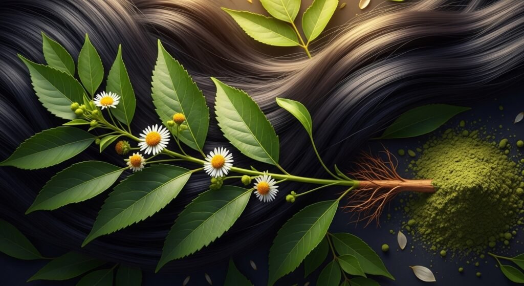 Bhringraj Powder Benefits for Hair Growth & Shine