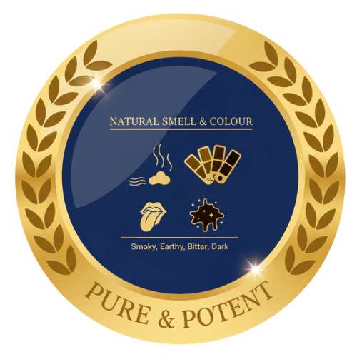 India's top rated Shilajit Resin Quality Check - Natural Smell & Colour