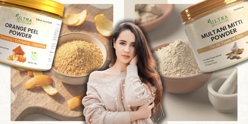 Orange Peel Powder vs. Multani Mitti for Oily Skin (1)