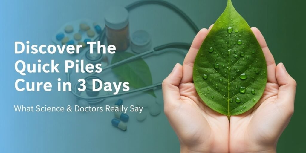 Discover The Quick Piles Cure in 3 Days Medical & Ayurvedic Insight