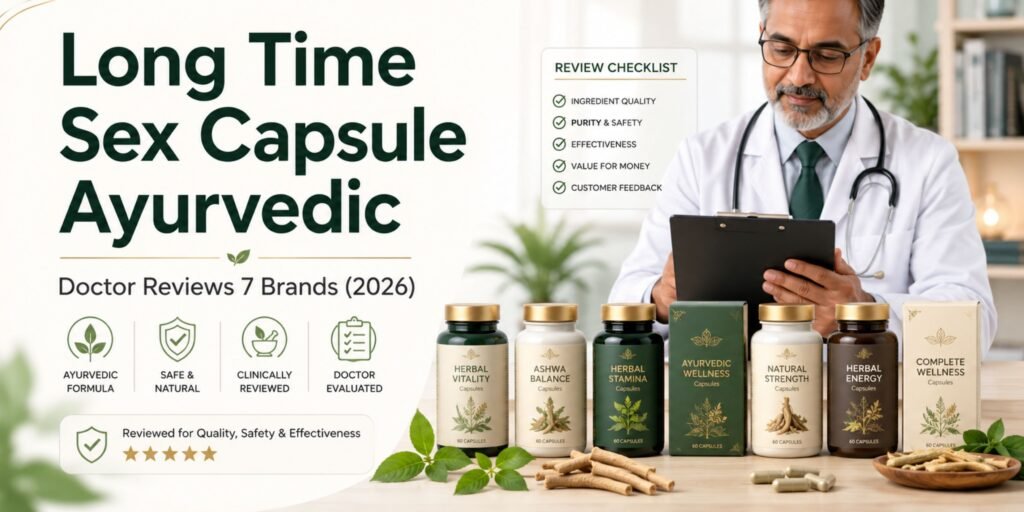Long time sex capsule doctor reviews