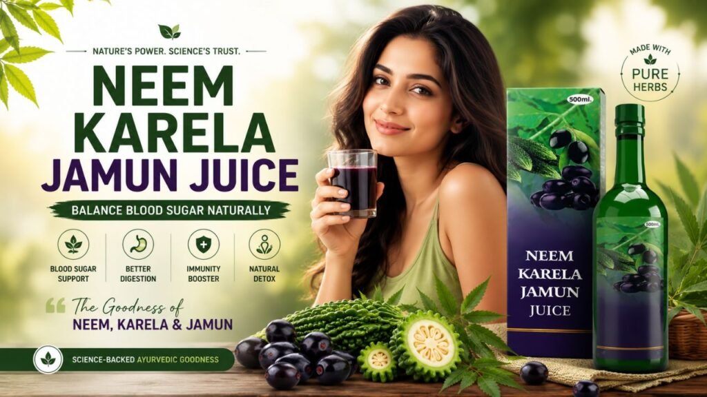 Neem Karela Jamun Juice Benefits