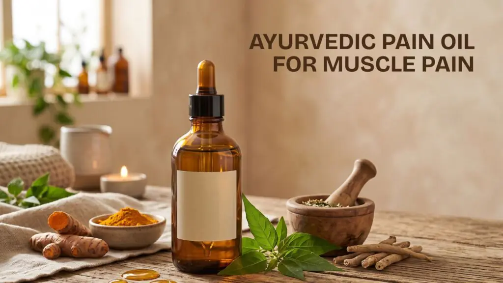 Ayurvedic Pain Oil for Muscle Pain