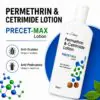 Precet-Max lotion benefits for scabies and head lice treatment support